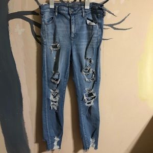 American Eagle Size 12 (short) skinny jeans